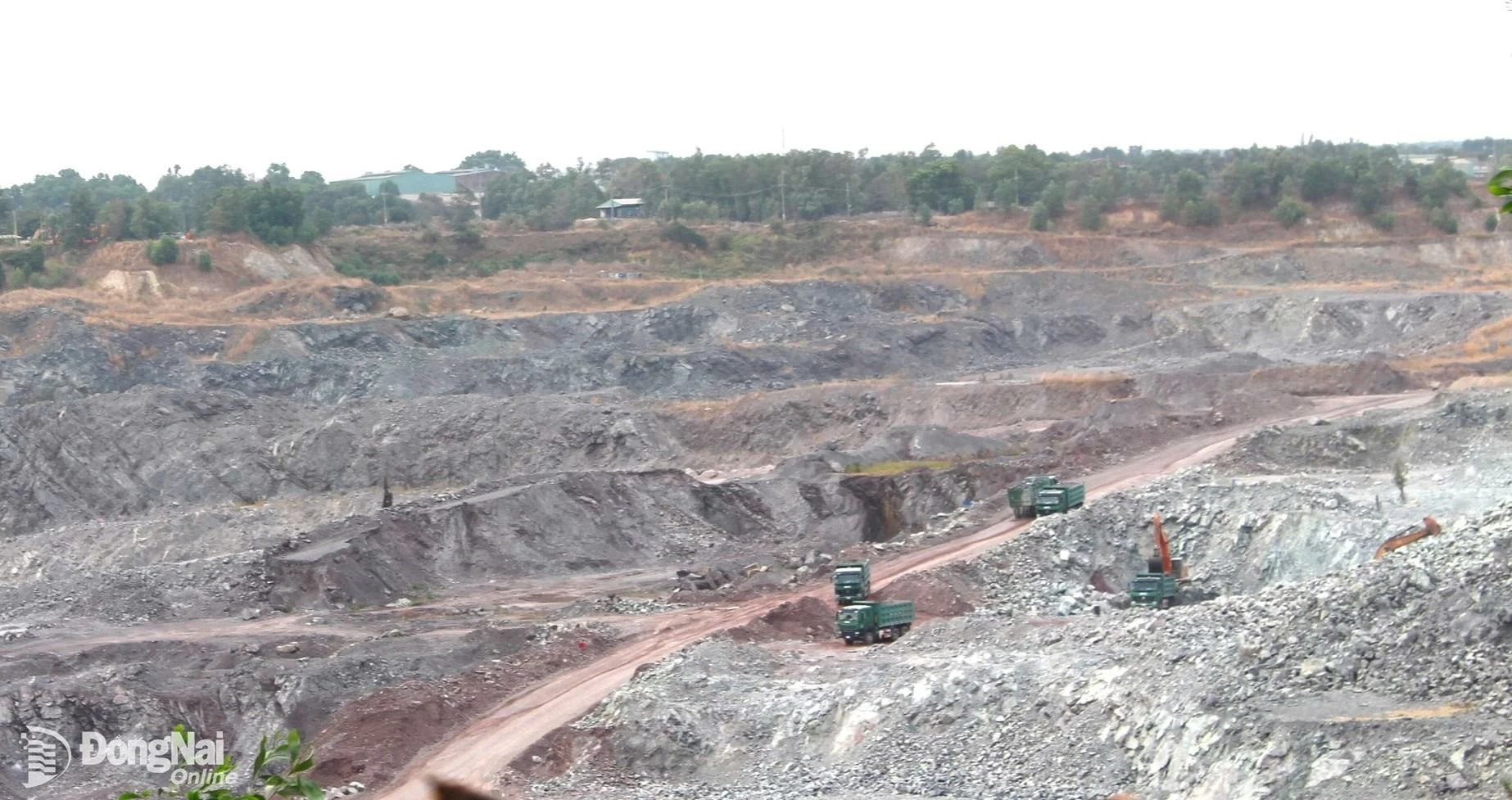 Mỏ đá Tân Cang 5 được gia hạn sử dụng hơn 92 ngàn m2