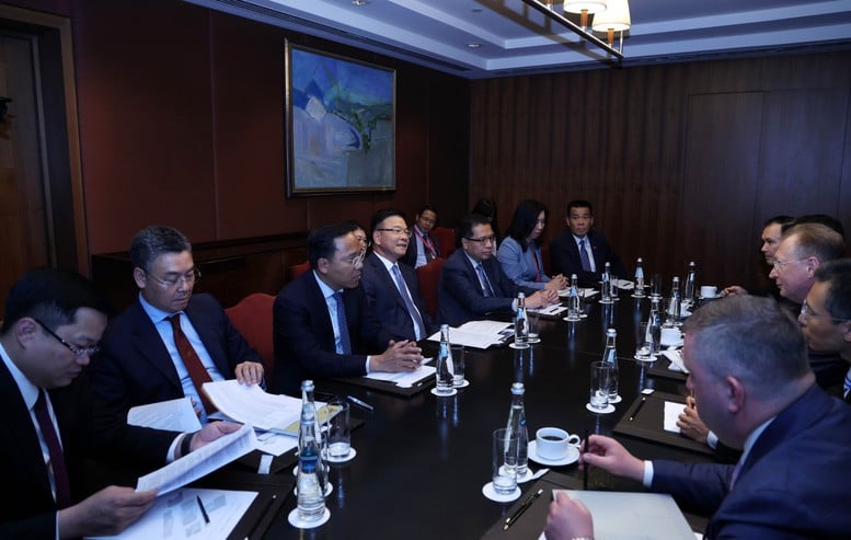 Phó Thủ tướng Lê Thành Long hoan nghênh các tập đoàn hàng đầu của Nga mở rộng sang các lĩnh vực hợp tác mới- Ảnh 5.