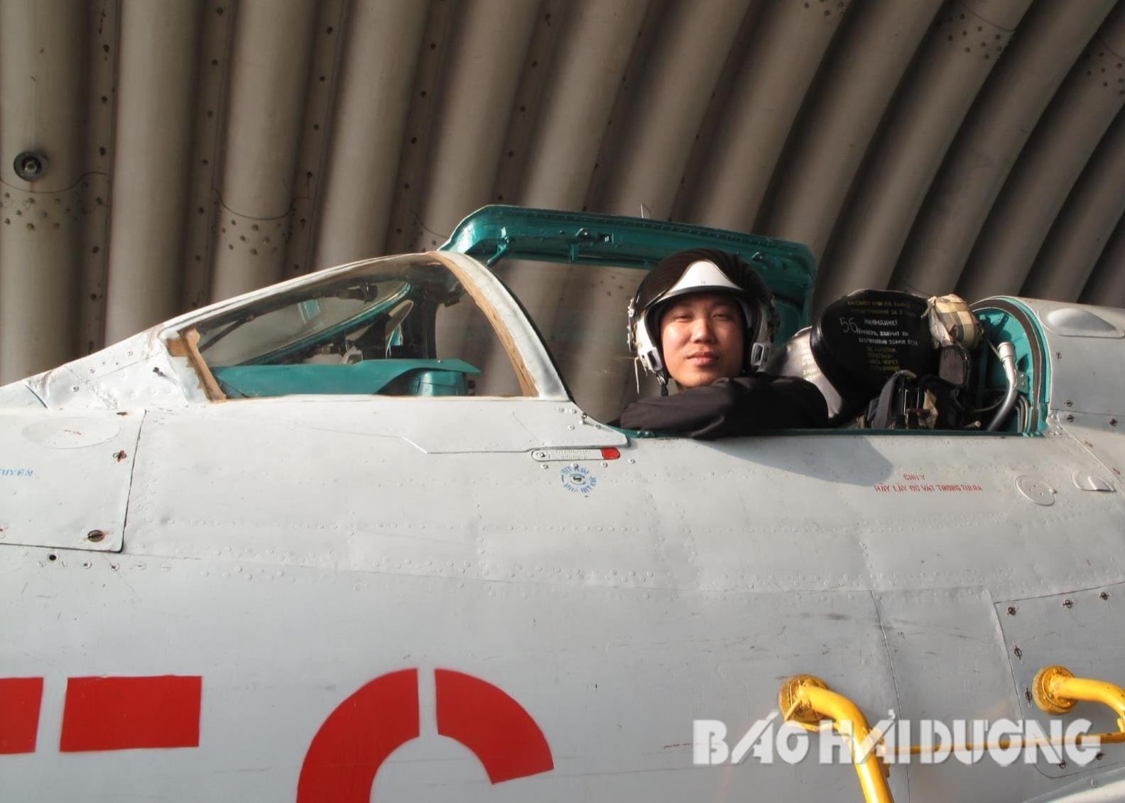 Nhà báo Nguyễn Gia Tưởng trong một lần tác nghiệp. Ảnh: NVCC