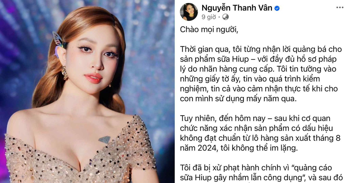 Thanh Vân Hugo xin lỗi vụ ồn ào quảng cáo sữa: Tôi không trốn tránh