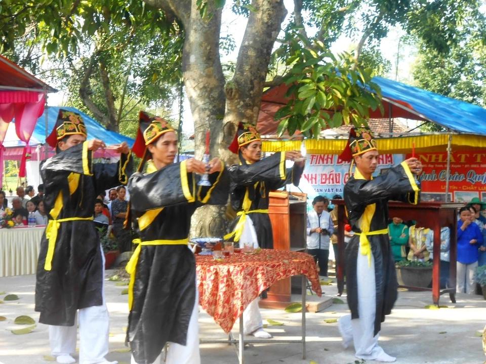ពិធីបុណ្យ Ba Chiem Son ត្រូវបានទទួលស្គាល់ជាបេតិកភណ្ឌវប្បធម៌អរូបីជាតិ