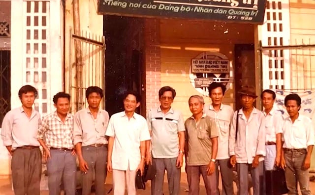 Kỷ vật của Tổng biên tập báo Quảng Trị đầu tiên - Ảnh 1.