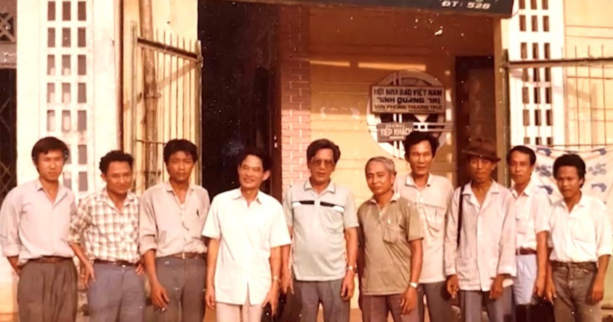 សារីរិកធាតុនៃនិពន្ធនាយកទីមួយនៃកាសែត Quang Tri