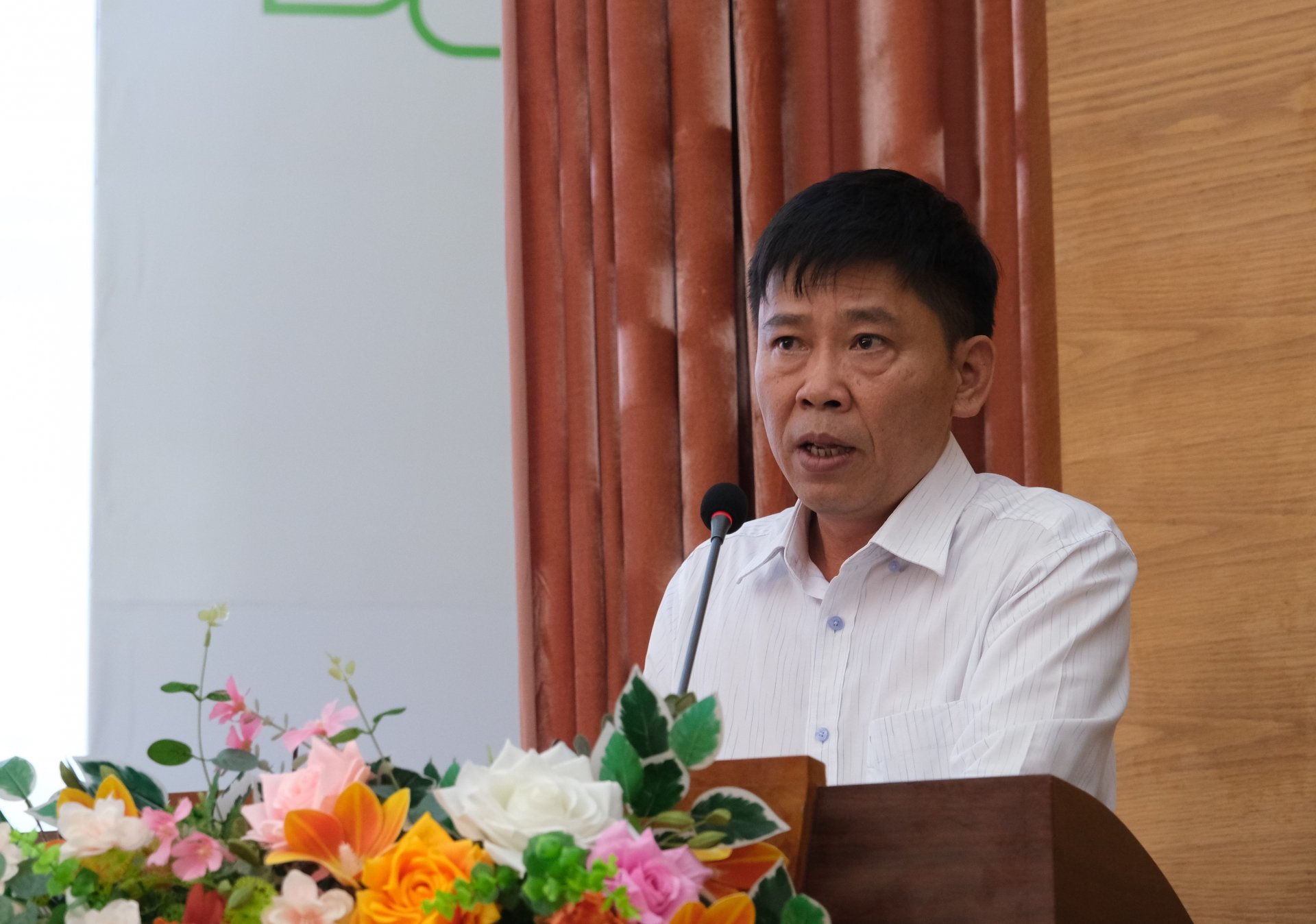 Ông Trần Nhật Thi - Phó Chủ tịch UBND huyện phát biểu khai mạc Hội nghị
