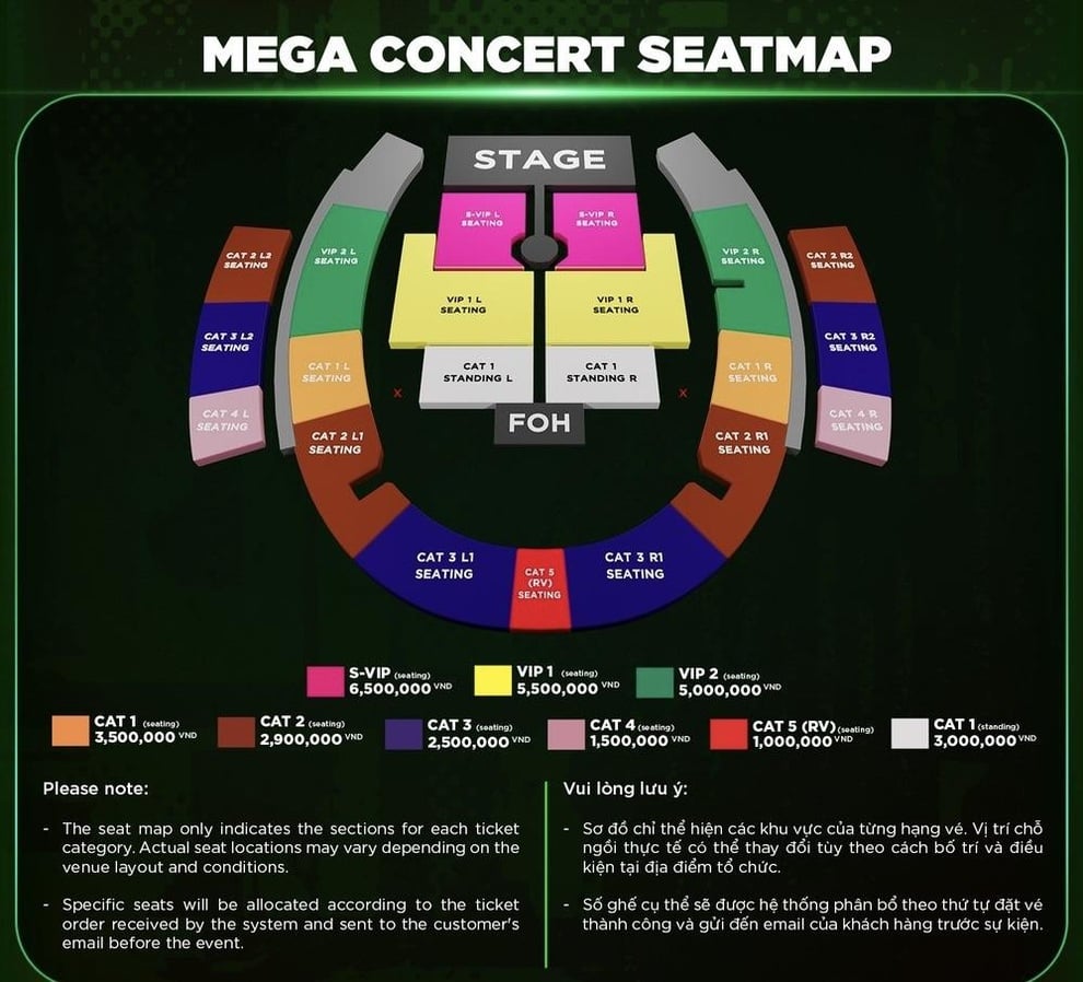 Die Ticketpreise für das G-Dragon-Konzert fielen kurz vor der Show um Millionen Dong - 1