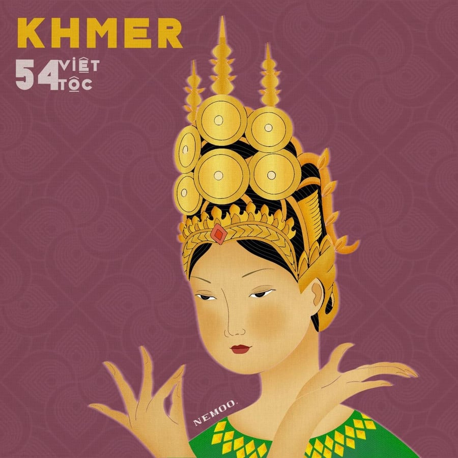 Người Khmer - 1 tác phẩm trong bộ 54 Việt Tộc.