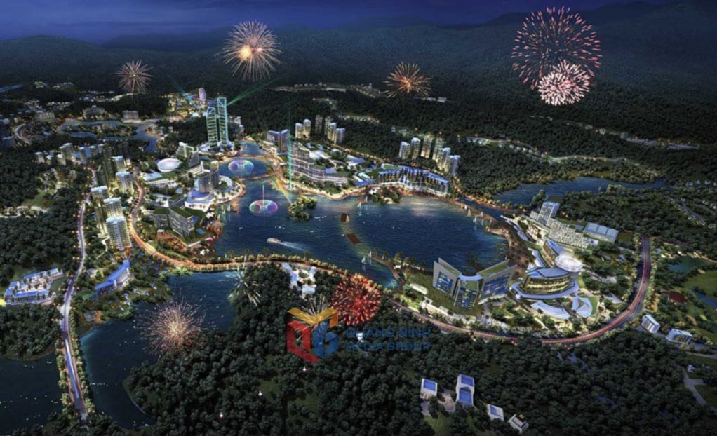Phối cảnh quy hoạch Khu casino Vân Đồn.
