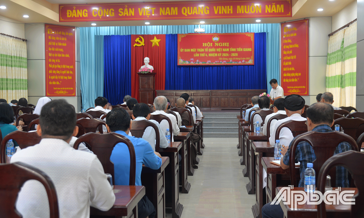 Quang cảnh hội nghị.