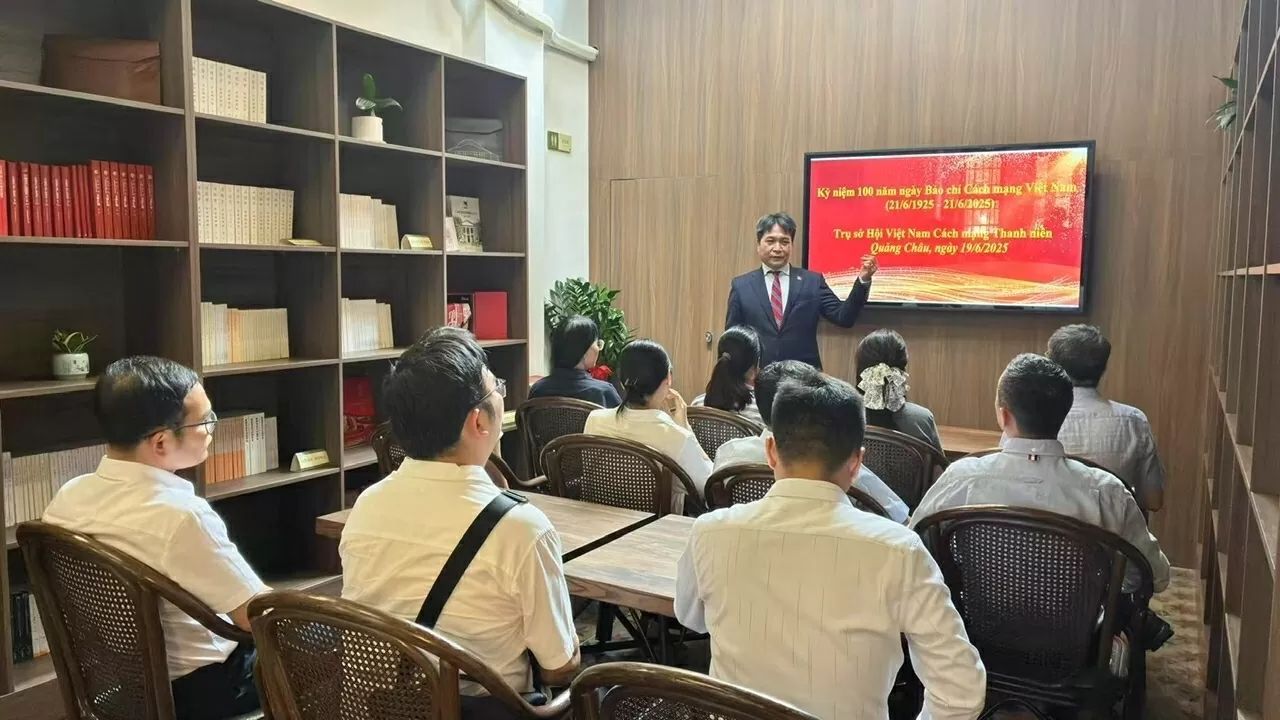 Kỷ niệm 100 năm Ngày Báo chí Cách mạng Việt Nam tại Quảng Châu, Trung Quốc
