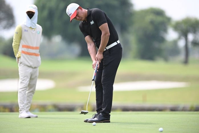 Giải golf "Tôi yêu Việt Nam" lần 3 - năm 2025: Diễn viên Bình Minh đam mê golf cháy bỏng - Ảnh 1.