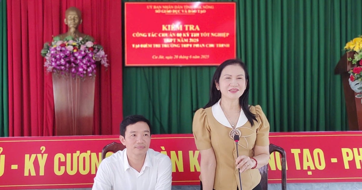 Cu Jut prepares carefully for the 2025 high school graduation exam