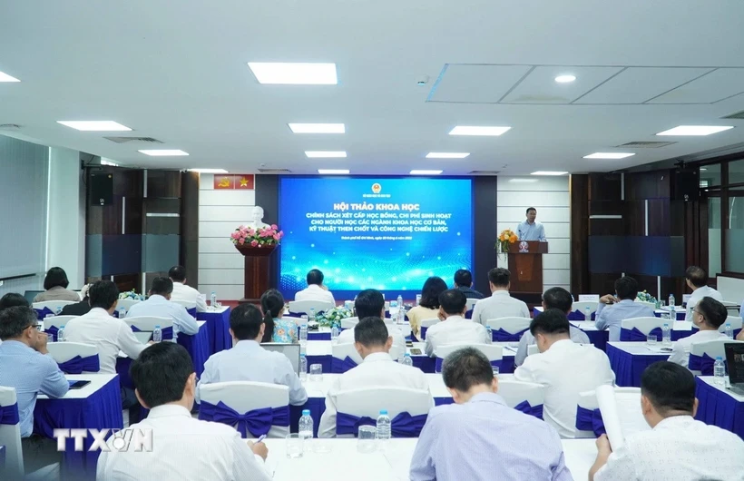 Conference scene. (Photo: Thu Hoai/VNA)