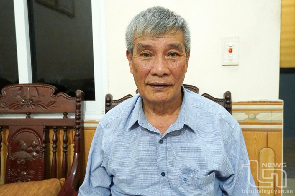 Ông Dương Văn Minh, Bí thư Chi bộ tổ dân phố số 6, phường Túc Duyên (TP. Thái Nguyên).