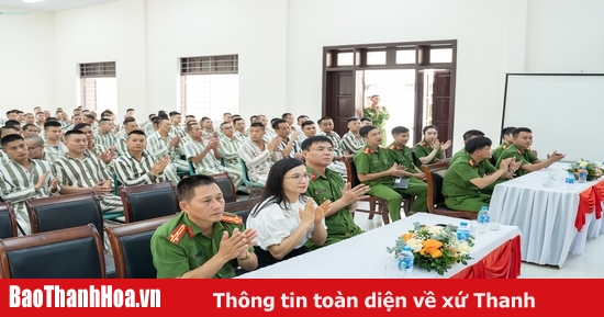 Lan tỏa giá trị gia đình, văn hóa, thể thao trong giáo dục phạm nhân tại Trại giam Thanh Lâm