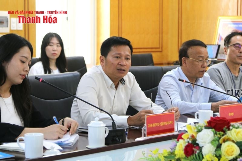 La delegación de la ciudad de Seongnam (Corea) visitó y trabajó en la Zona Económica de Nghi Son