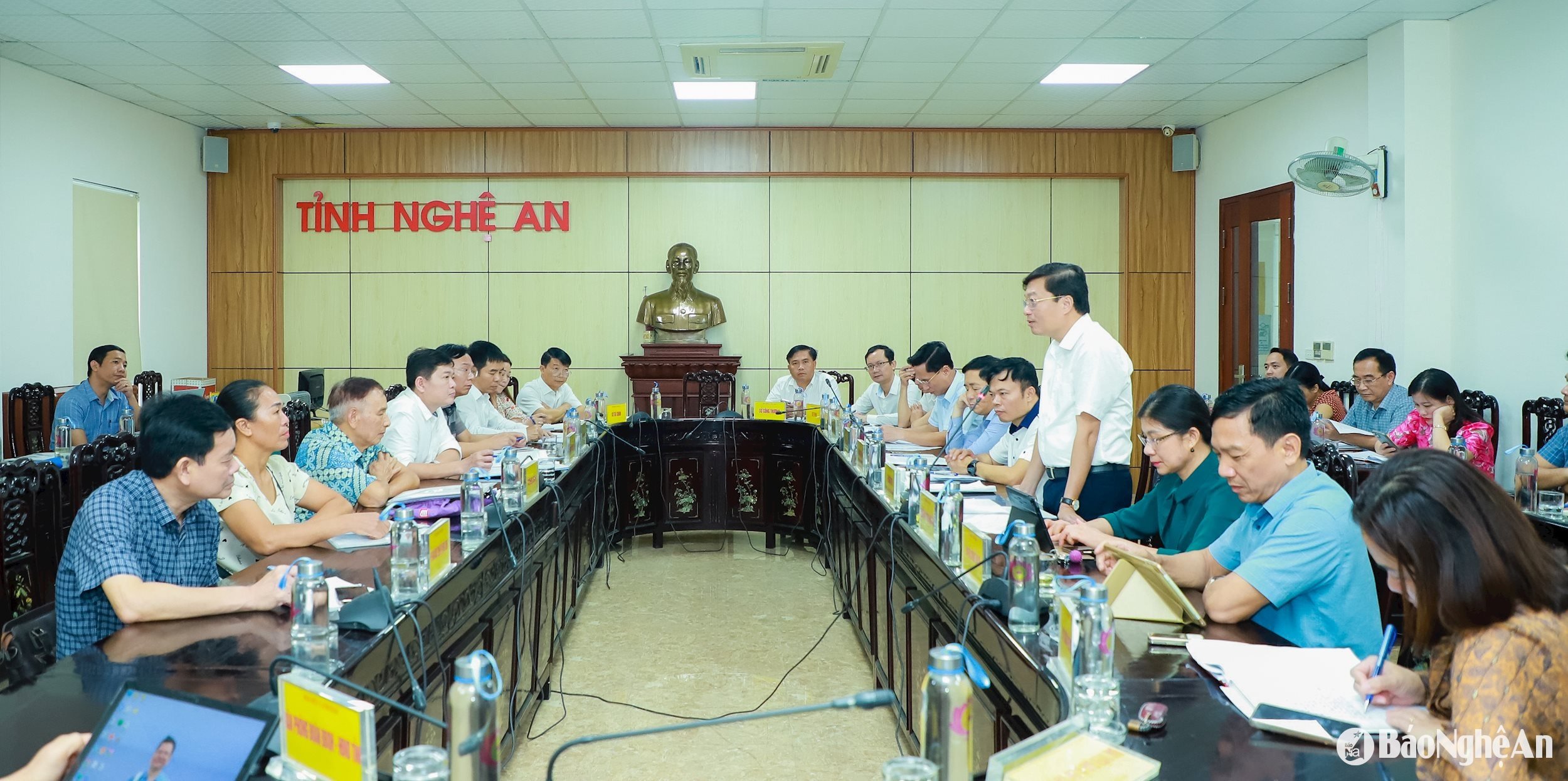 Quang cảnh phiên tiếp công dân. Ảnh: Thành Duy
