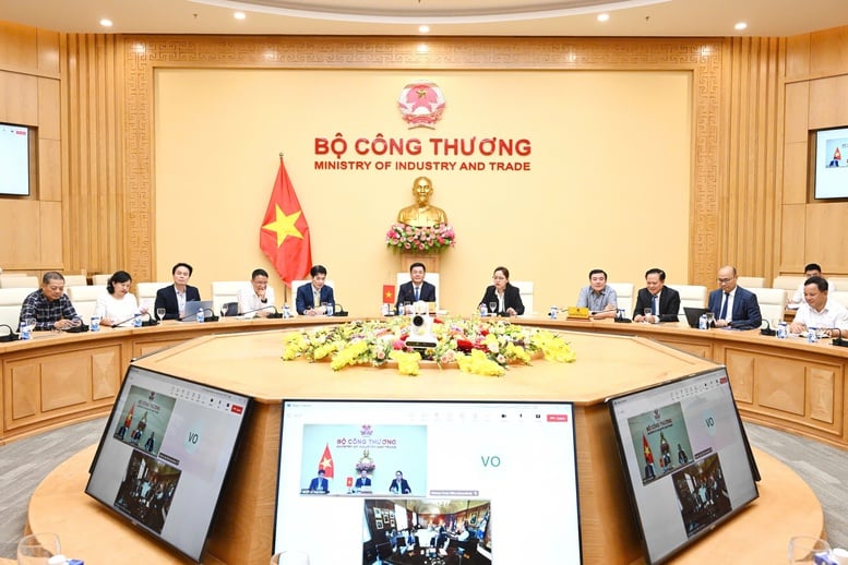 Việt Nam và Hoa Kỳ đàm phán trực tuyến cấp bộ trưởng về thương mại đối ứng- Ảnh 1.