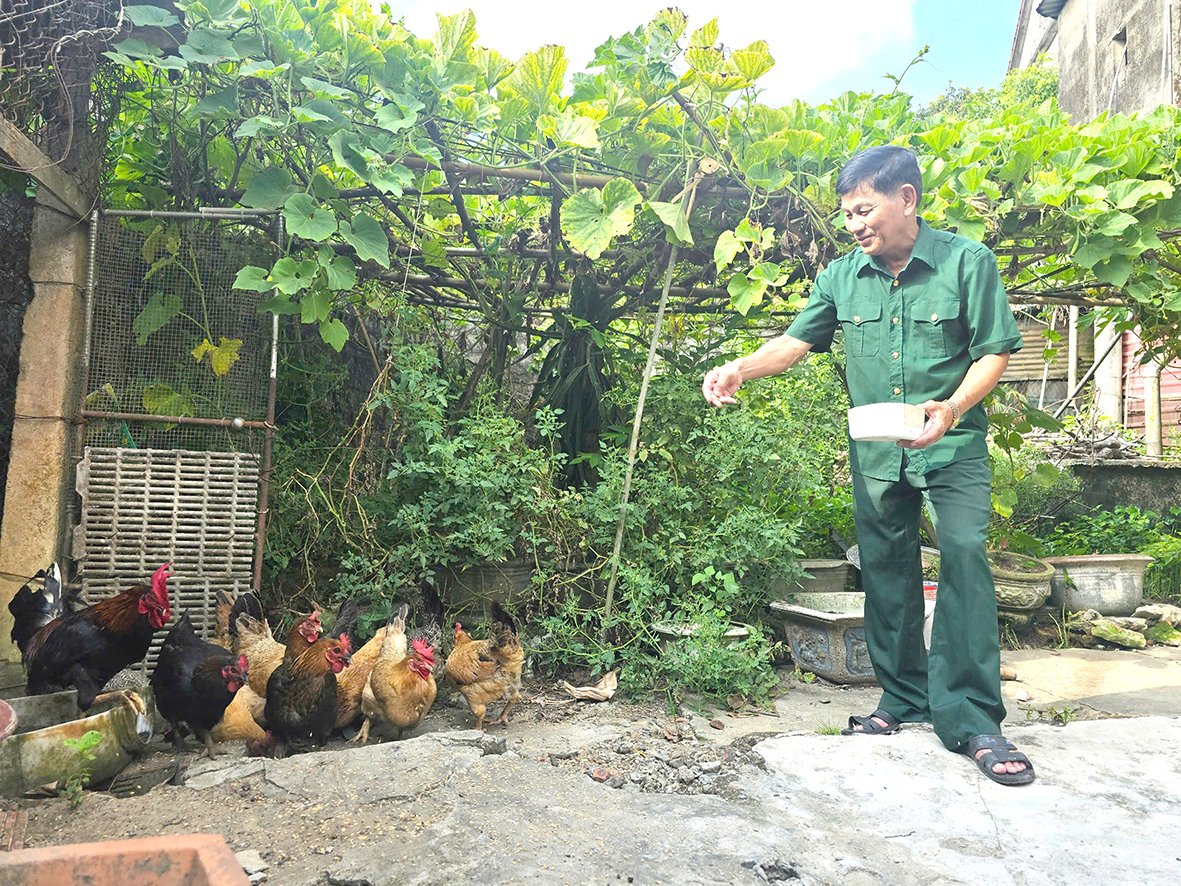 Veteranen aus zwei Heimatstädten, ein Herz