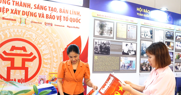 Ấn tượng những gian trưng bày tại Hội Báo toàn quốc năm 2025