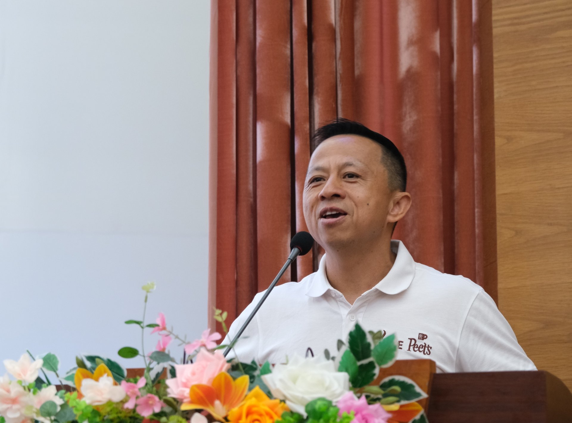 ông Đỗ Ngọc Sỹ - Quản lý Dự án bền vững khu vực Châu Á Thái Bình Dương phát biểu tại Hội nghị