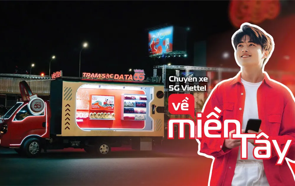 비엣텔의 5G 버스가 칸토에 등장했습니다.