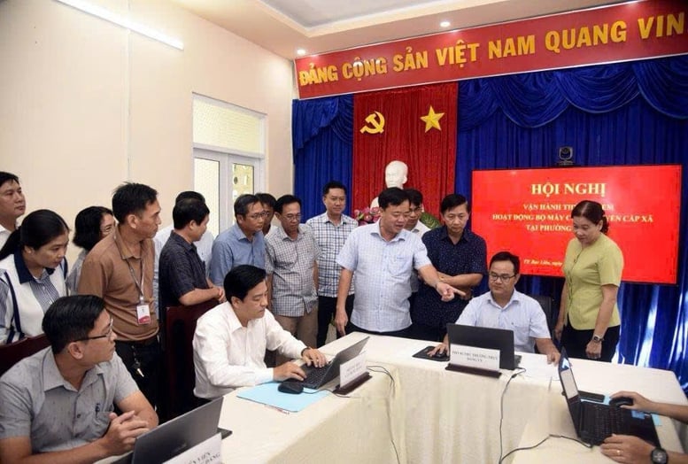Bạc Liêu vận hành thử nghiệm 7 xã, phường mới- Ảnh 1.