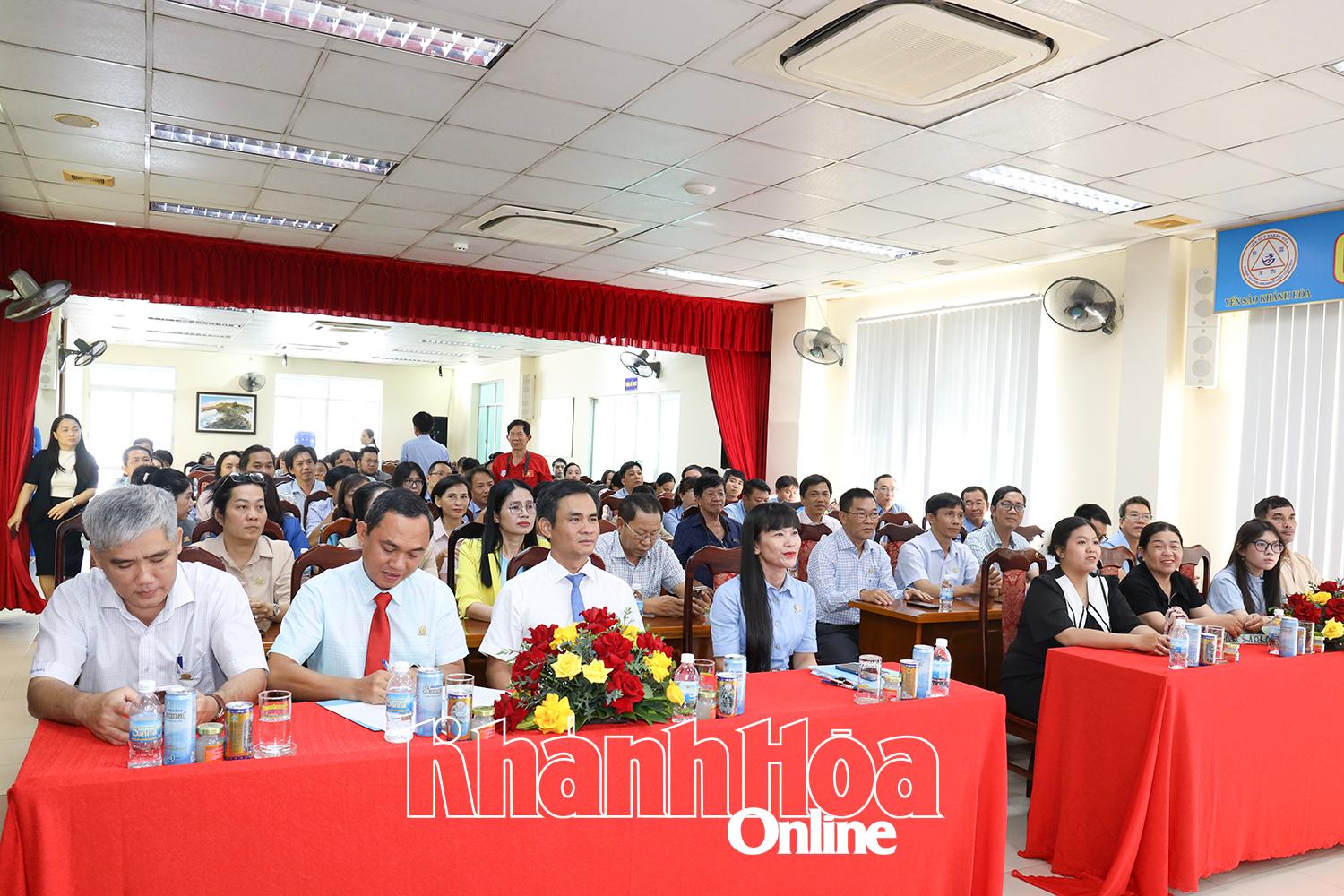 Quang cảnh lễ trao giải thưởng.