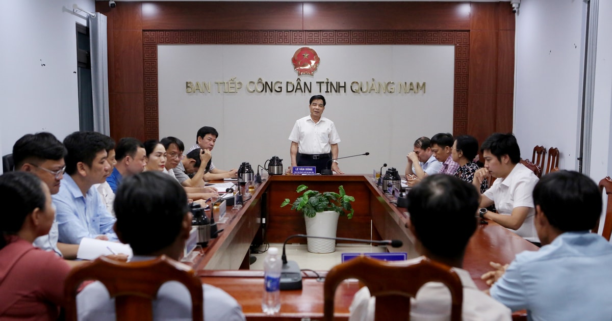 Chủ tịch UBND tỉnh Lê Văn Dũng: Phải đảm bảo quy định pháp luật và công bằng trong giải quyết chính sách