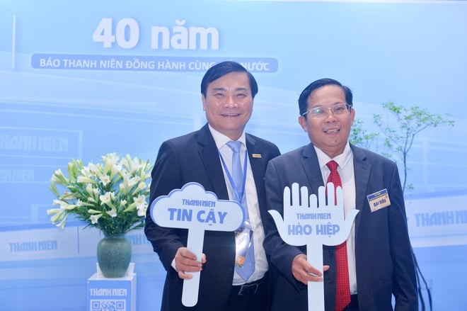 Gian trưng bày của Báo Thanh Niên đón những vị khách đặc biệt- Ảnh 19.