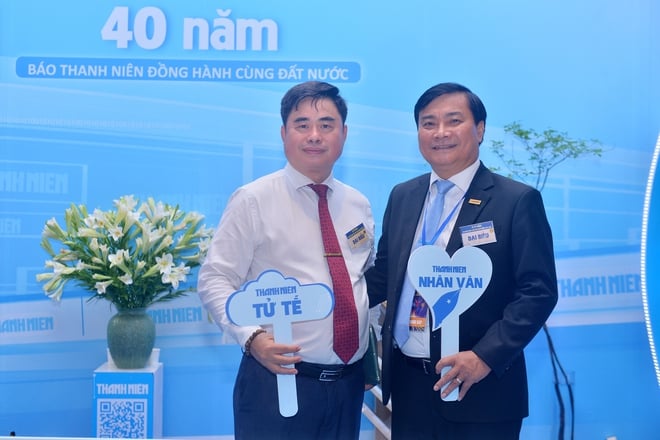 Gian trưng bày của Báo Thanh Niên đón những vị khách đặc biệt- Ảnh 17.