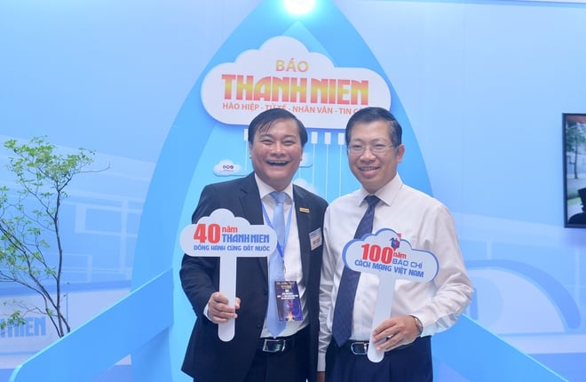Gian trưng bày của Báo Thanh Niên đón những vị khách đặc biệt- Ảnh 24.