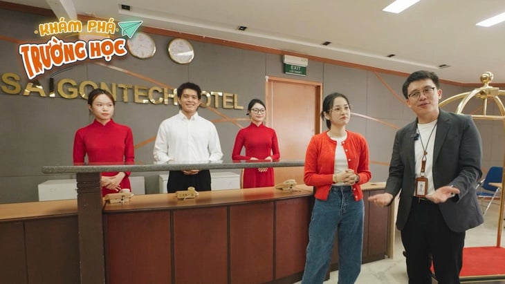 19h ngày 21-6, 'Khám phá trường học' tại Trường cao đẳng Sài Gòn  - Ảnh 8.