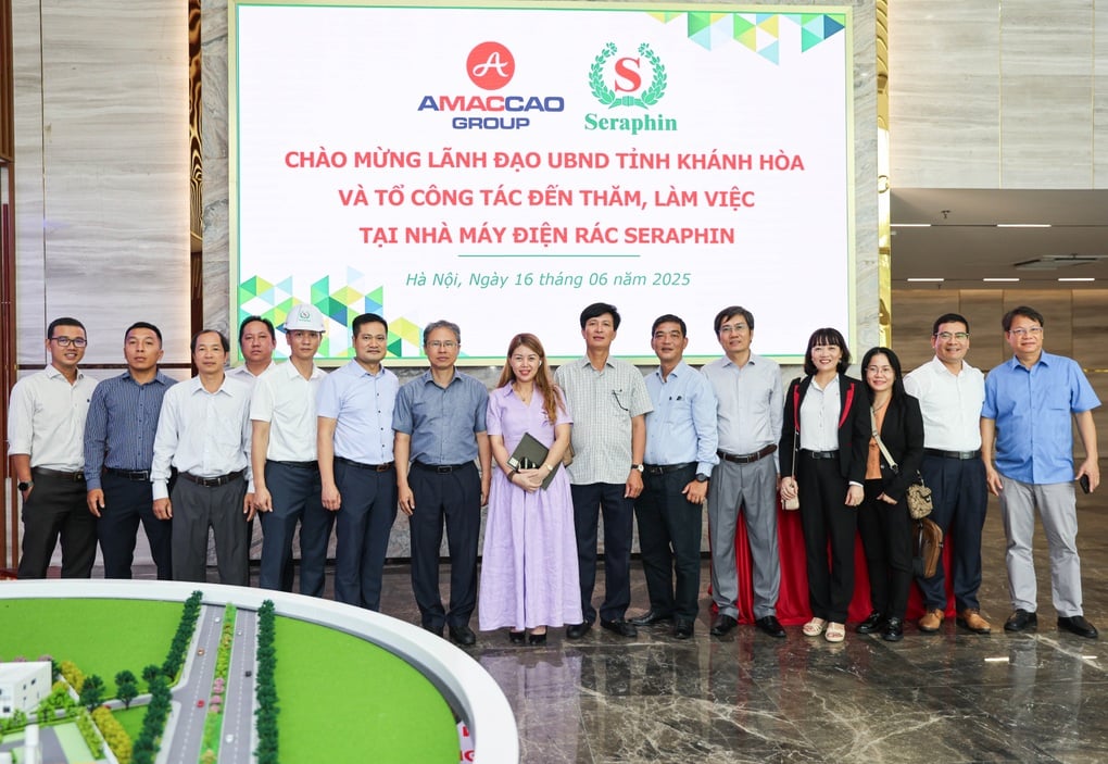 Lãnh đạo tỉnh Khánh Hòa khảo sát Nhà máy điện rác Seraphin - Hà Nội - 1