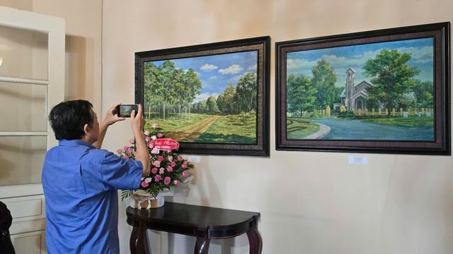 Triển lãm tranh kỷ niệm 132 năm bác sĩ Yersin đặt chân đến cao nguyên Lang Biang- Ảnh 5.