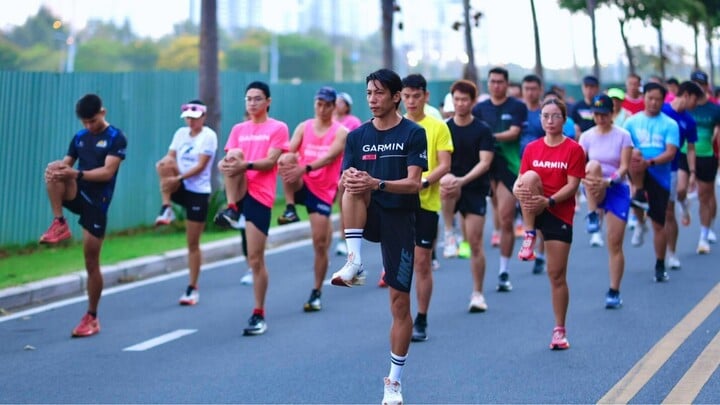 Garmin tổ chức nhiều hoạt động trước giải chạy nhằm giúp runner nâng cao kỹ năng và thể chất.