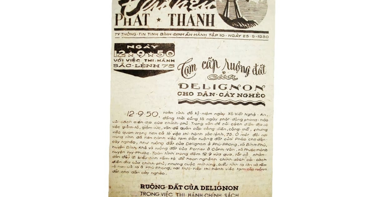 Chòi phát thanh: Tờ báo nói độc đáo trong kháng chiến