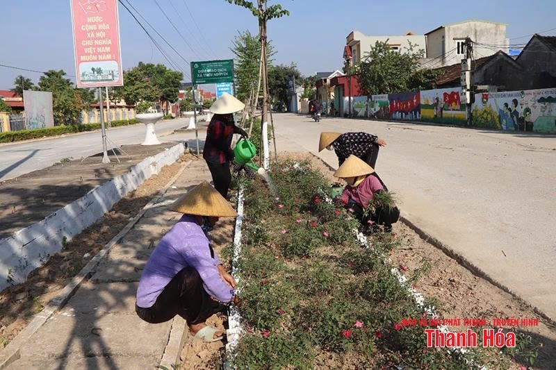 Những mô hình tiêu biểu trong XDNTM ở Thiệu Hóa