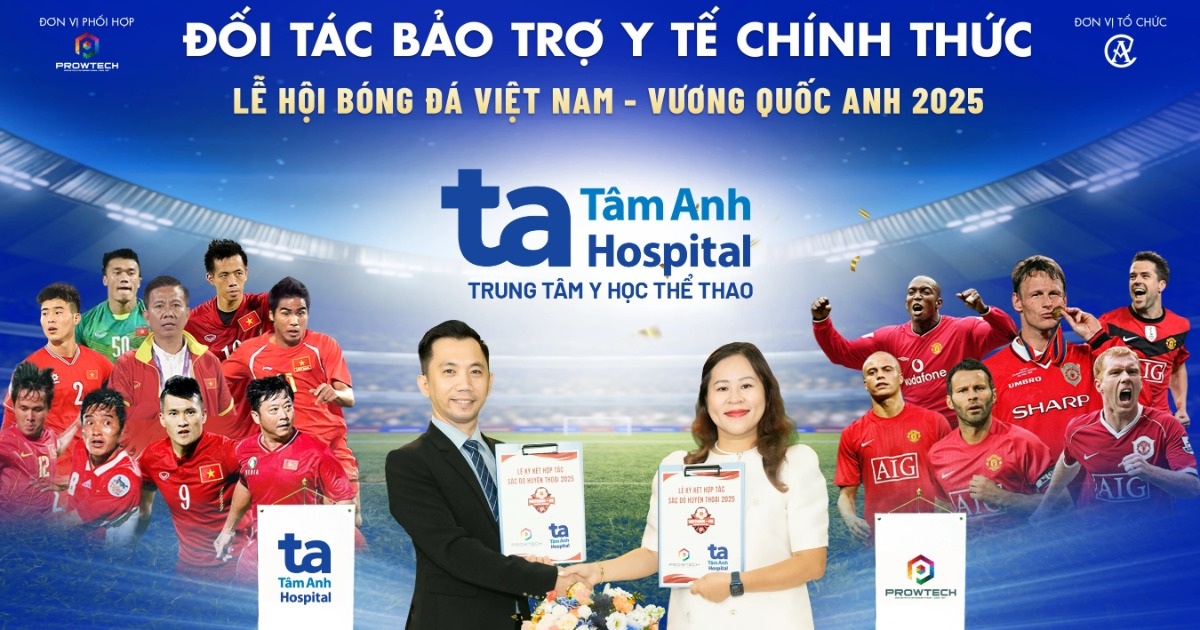 Sáu huyền thoại “Quỷ Đỏ” được chăm sóc y tế tại Hệ thống Bệnh viện Tâm Anh