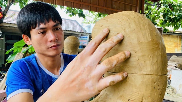 Bài chòi 'thức giấc' trên gốm- Ảnh 3.