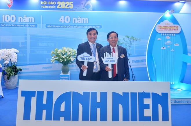 Gian trưng bày của Báo Thanh Niên đón những vị khách đặc biệt- Ảnh 16.