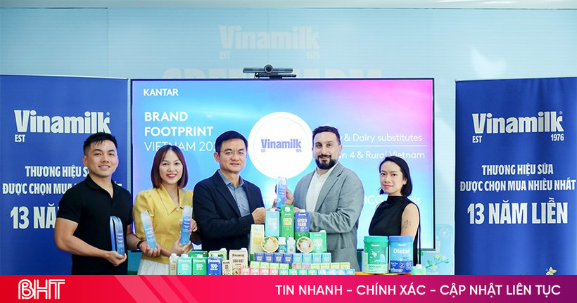 Vinamilk continues to lead the list of "most purchased" products