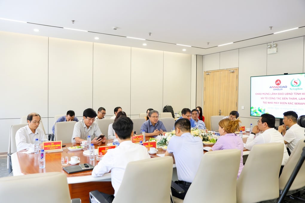 Lãnh đạo tỉnh Khánh Hòa khảo sát Nhà máy điện rác Seraphin - Hà Nội - 4