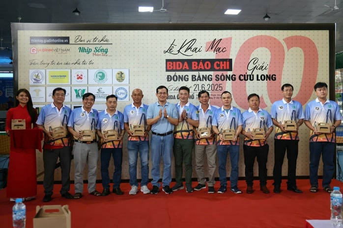 Điều đặc biệt tại Giải Billiards Báo chí ĐBSCL   - Ảnh 2.