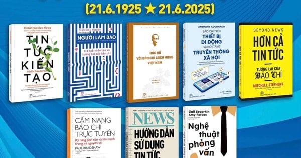 Bộ sách kỷ niệm 100 năm Báo chí cách mạng Việt Nam: