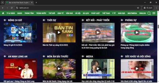Long An Newspaper and Radio and Television Station - Innovation and creativity for the province's development