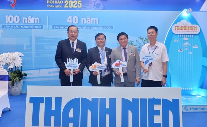 Gian trưng bày của Báo Thanh Niên đón những vị khách đặc biệt- Ảnh 20.