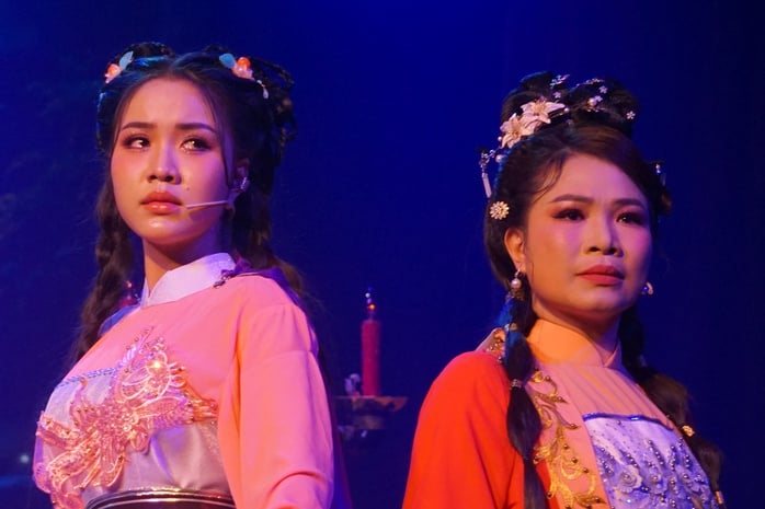 "Gánh cỏ sông Hàn" vệt sáng mới cho cải lương xã hội hóa - Ảnh 1.