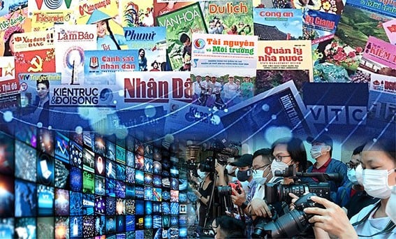 Báo chí thời chuyển đổi số. (Ảnh minh họa: Internet)