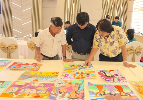 Awarding ceremony of the 9th book drawing contest in 2025