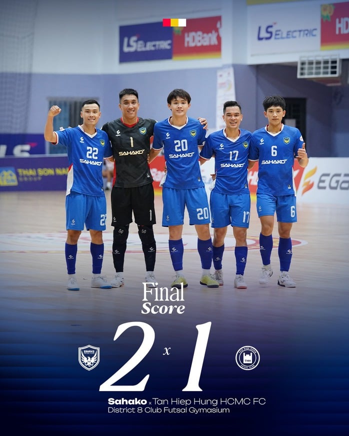 Thái Sơn Nam thắng cách biệt 17 bàn, tạo kỷ lục Giải futsal quốc gia  - Ảnh 2.